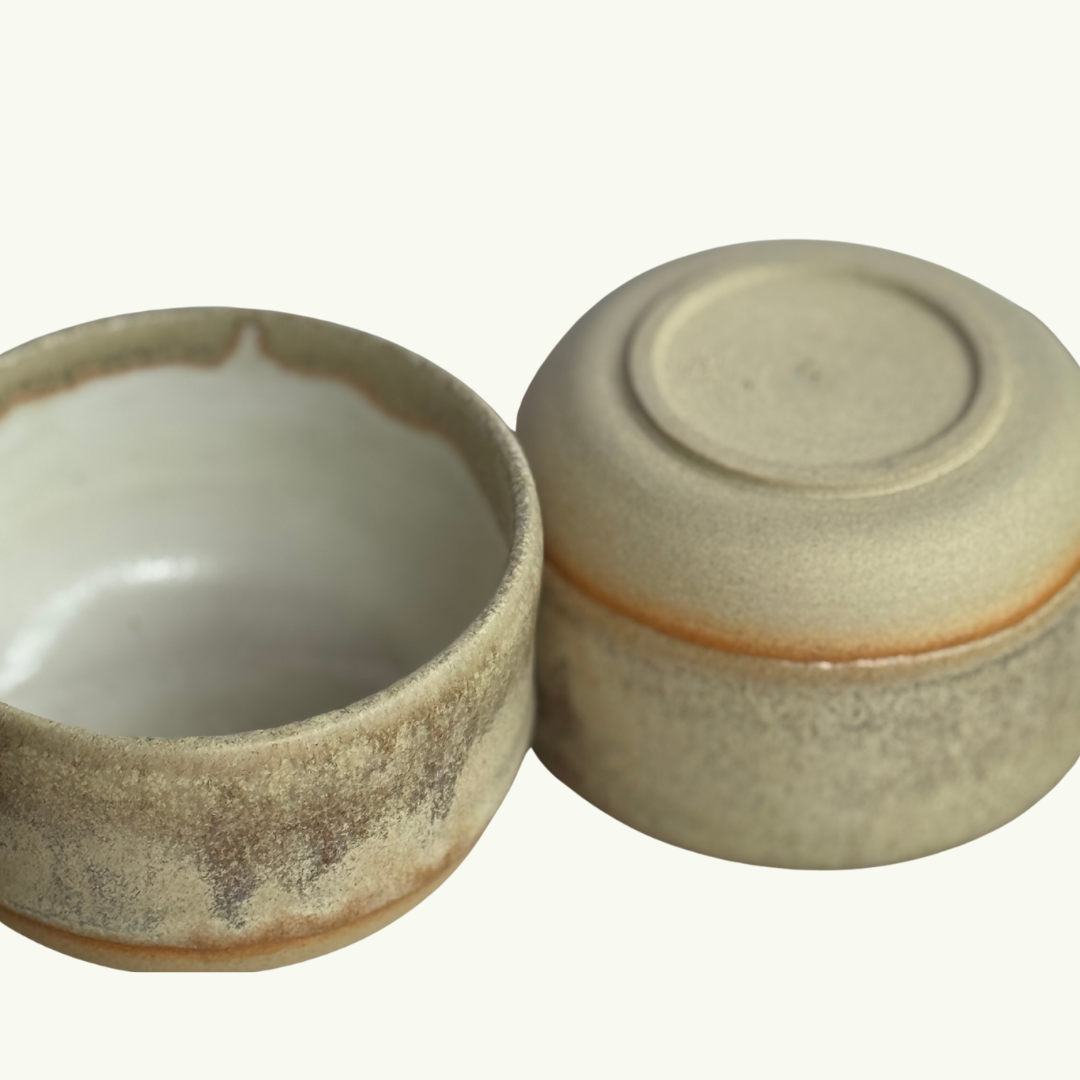 Keramická miska CHAWAN 2v1 — vyrobeno ručně v ČR