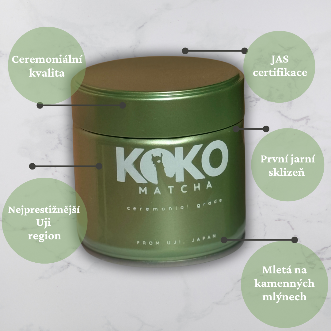 Japonská ceremoniální matcha 100g