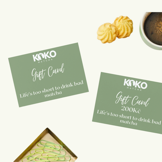 Dárková karta KOKO matcha