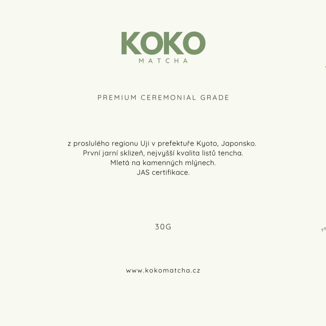 Matcha ceremony SET — skleněný