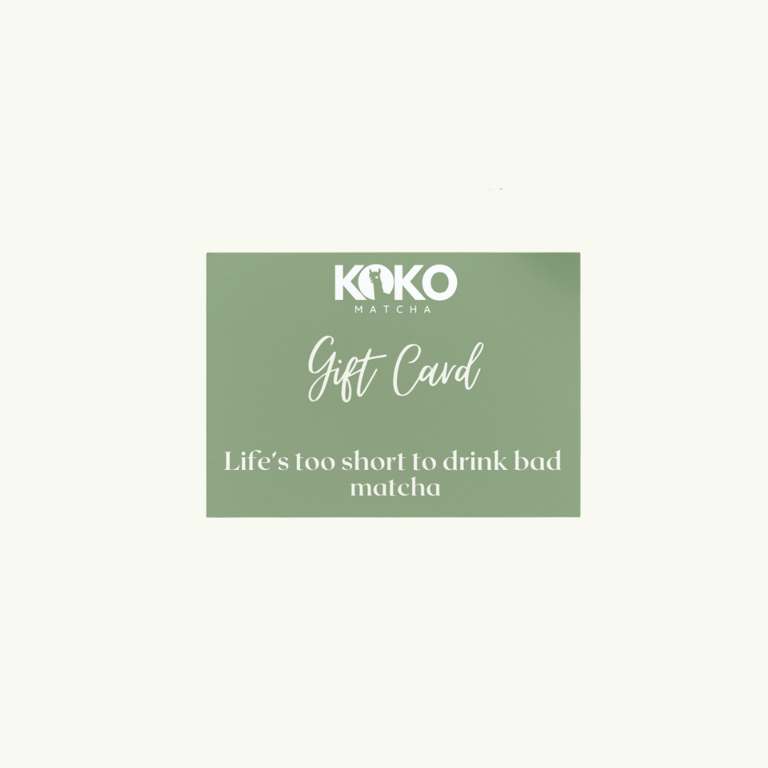 Dárková karta KOKO matcha