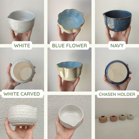 Matcha ceremony SET — česká keramika