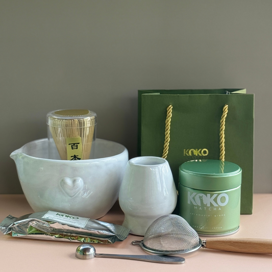 Luxusní dárkový matcha ceremony set