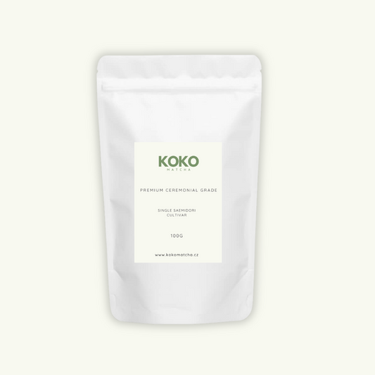 Japonská ceremoniální, SINGLE CULTIVAR — SAEMIDORI MATCHA 100g — REFILL
