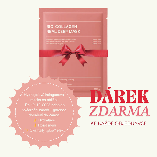 Hydrogelová kolagenová maska na obličej