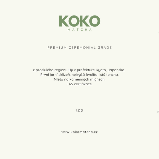 MATCHA GURU Set plechovky 80g + 30g