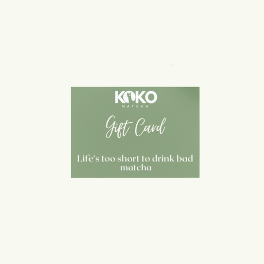 Dárková karta KOKO matcha