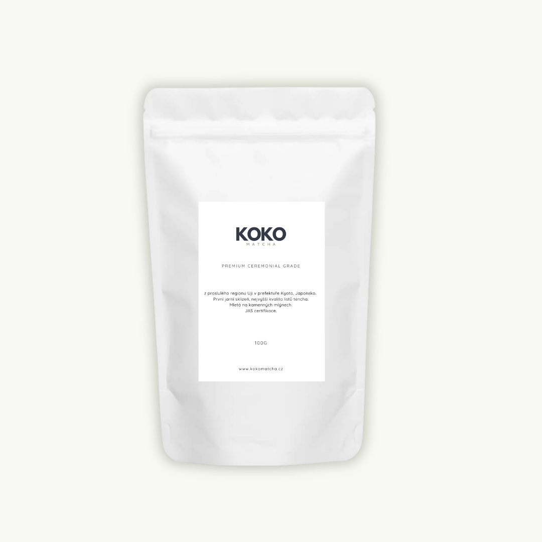 Japonská ceremoniální MATCHA 100g — REFILL