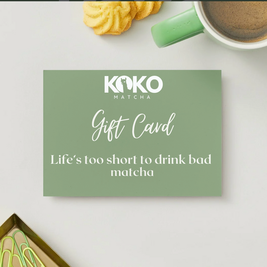 Dárková karta KOKO matcha